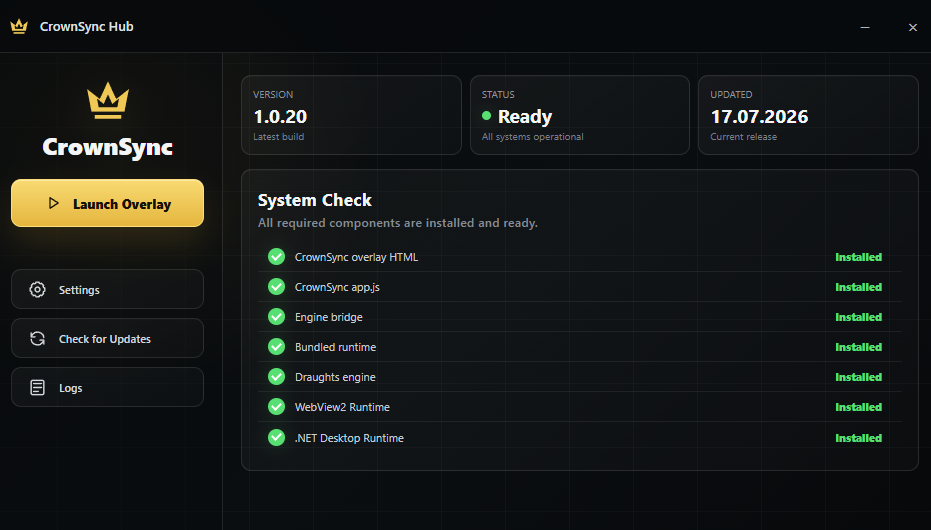 CrownSync Hub